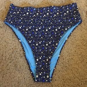 Aerie High Cut Cheekie Swim Bottoms